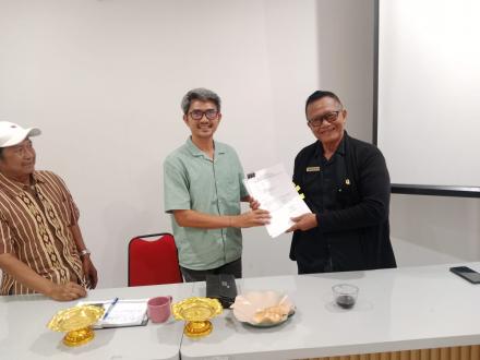 PENYERAHAN PROPOSAL USULAN DARI TIM VERIFIKASI RKP 2027 KEPADA BPD